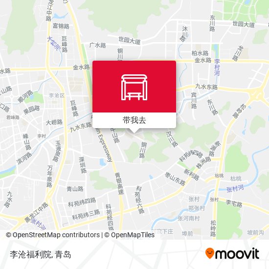 李沧福利院地图