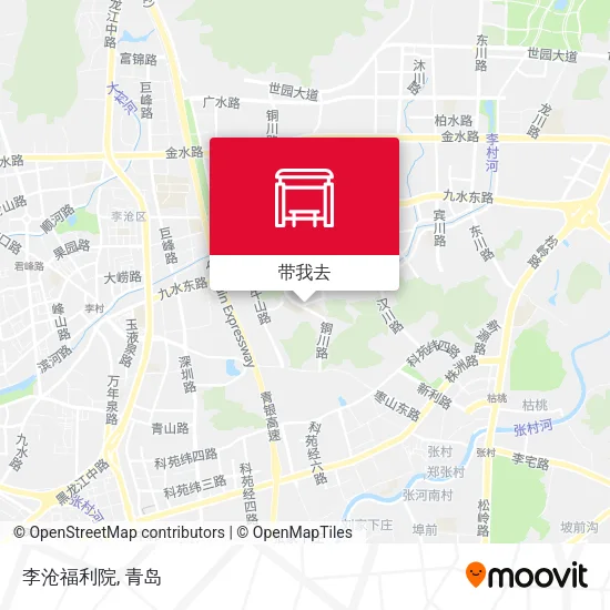 李沧福利院地图