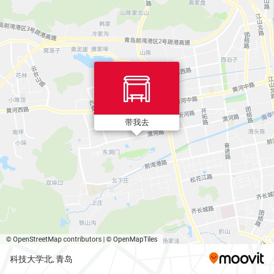 科技大学北地图