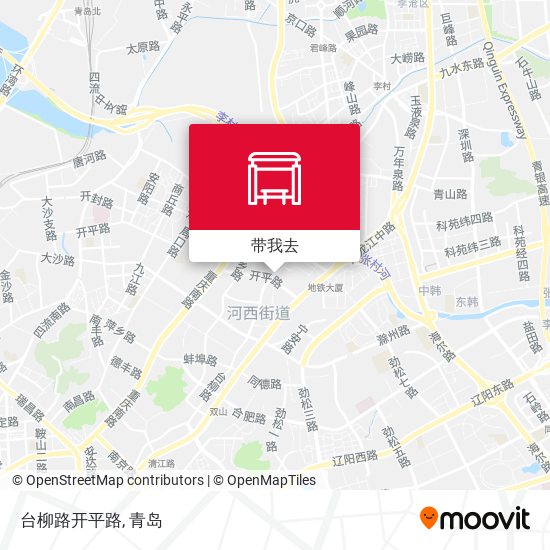 台柳路开平路地图