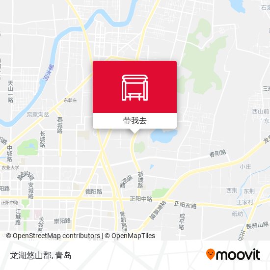龙湖悠山郡地图