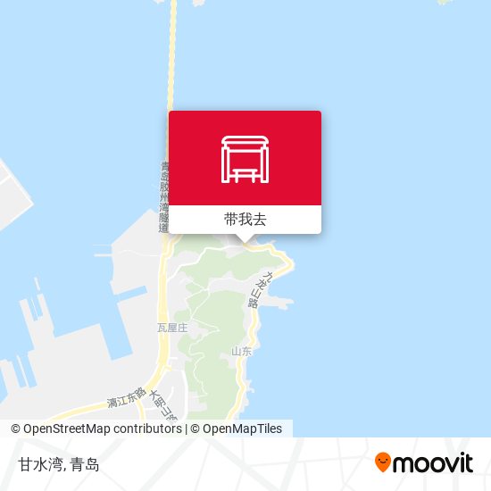 甘水湾地图