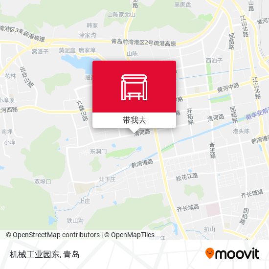 机械工业园东地图