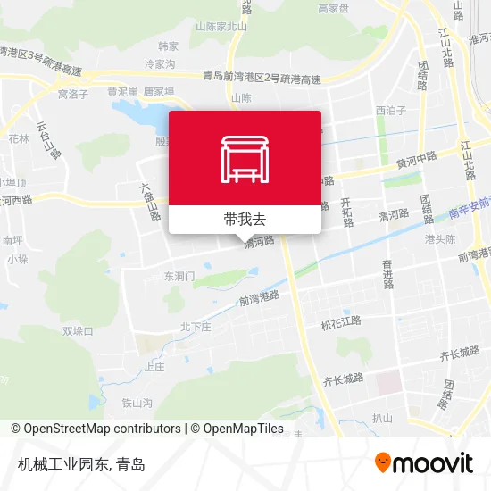 机械工业园东地图