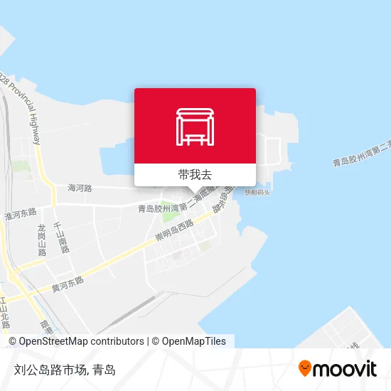 刘公岛路市场地图