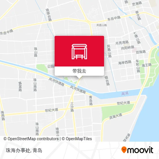 珠海办事处地图
