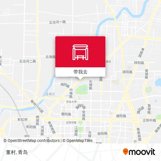 董村地图