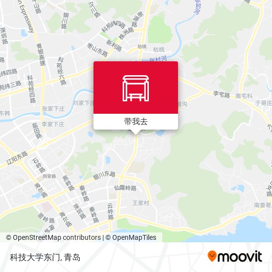科技大学东门地图