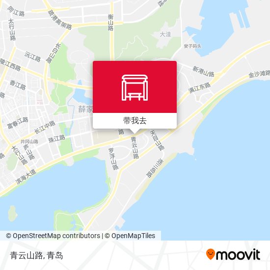 青云山路地图