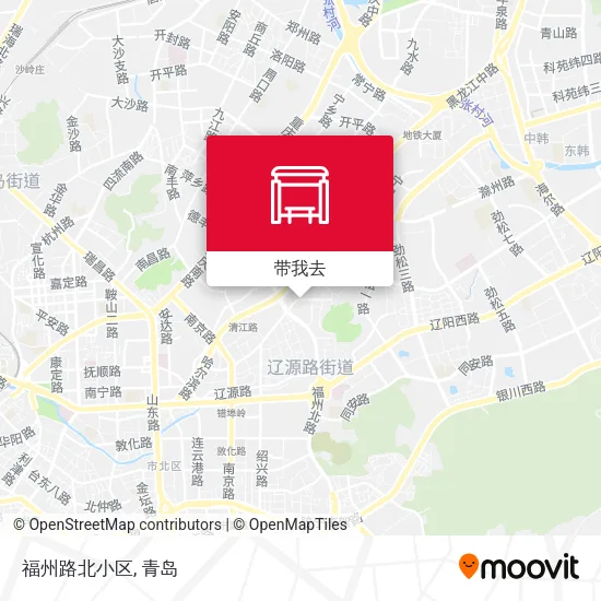 福州路北小区地图