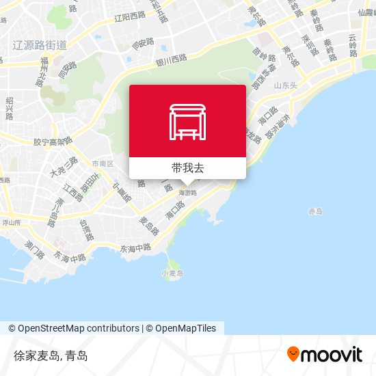 徐家麦岛地图
