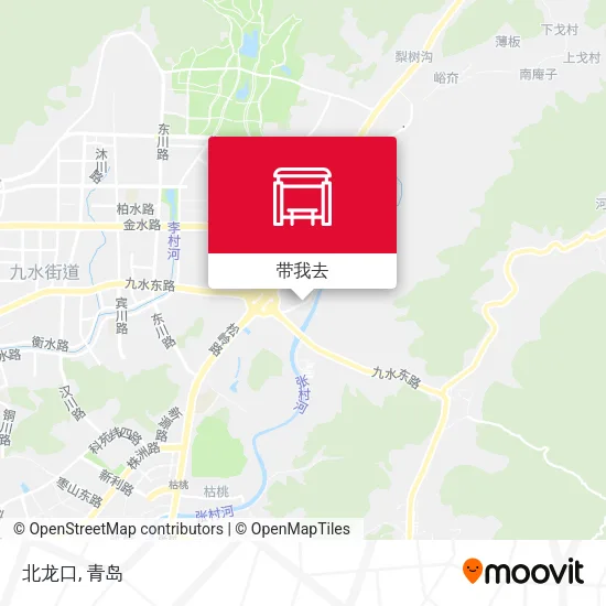 北龙口地图