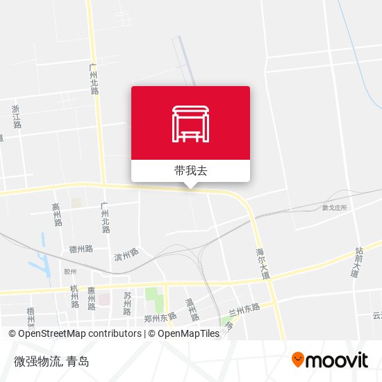 微强物流地图