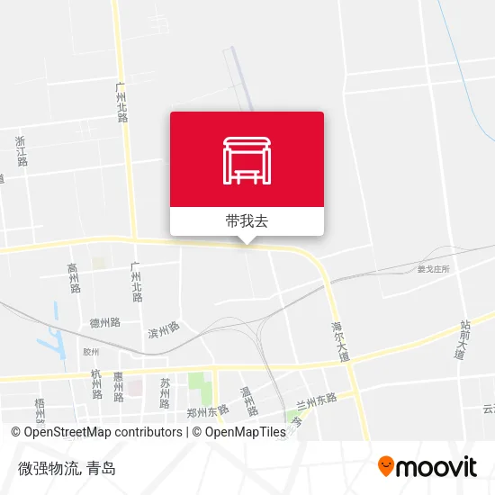 微强物流地图