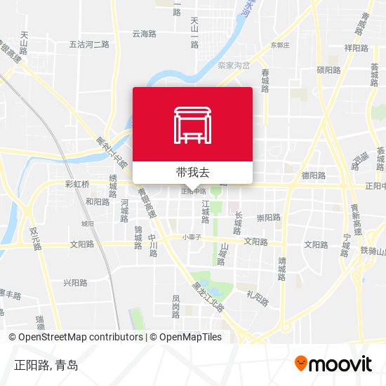 正阳路地图