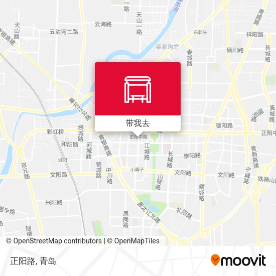 正阳路地图
