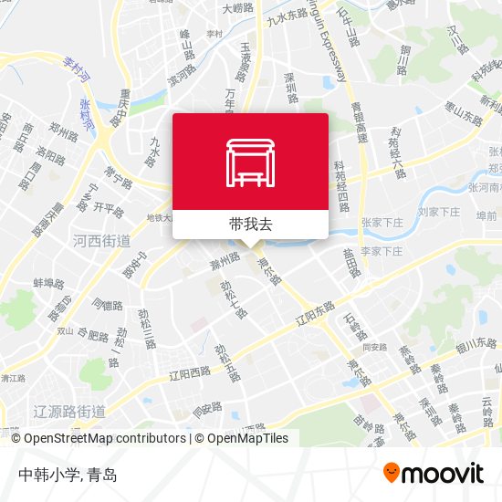 中韩小学地图