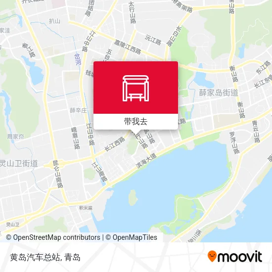 黄岛汽车总站地图
