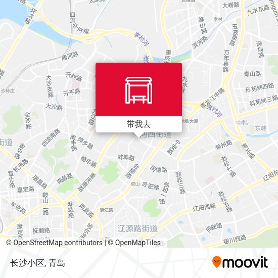 长沙小区地图