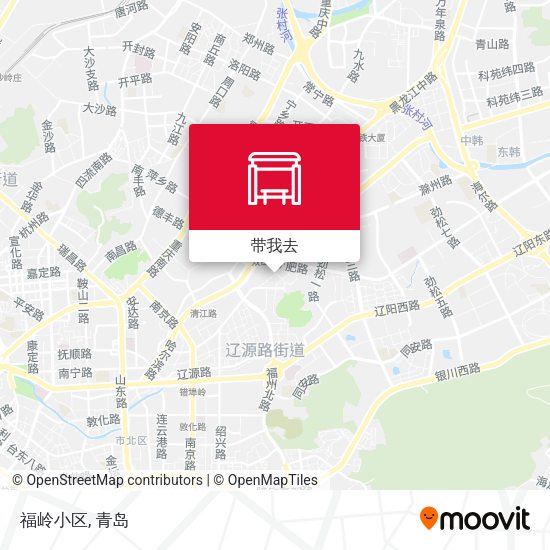 福岭小区地图