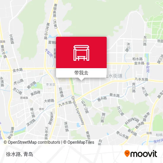 徐水路地图