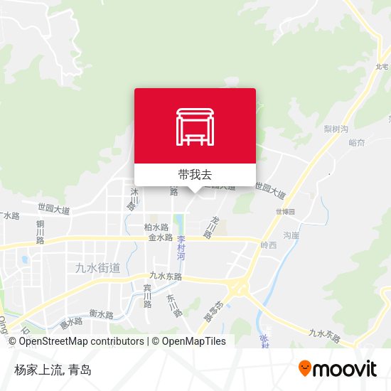 杨家上流地图