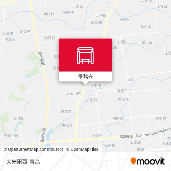 大朱阳西地图