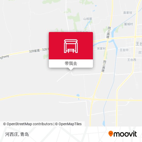 河西庄地图