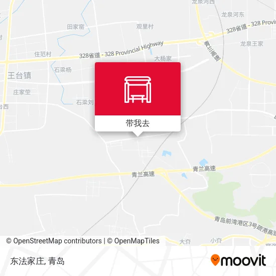 东法家庄地图