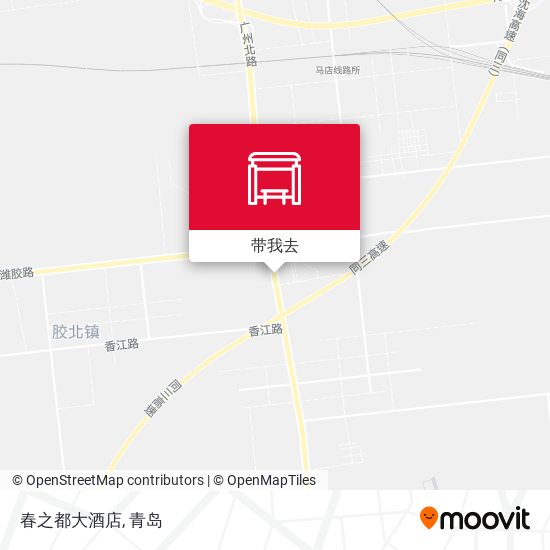 春之都大酒店地图