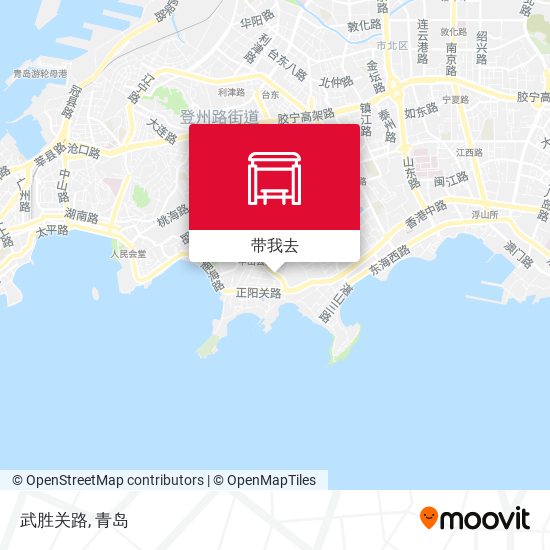 武胜关路地图