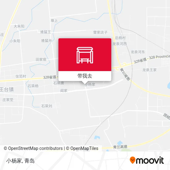 小杨家地图