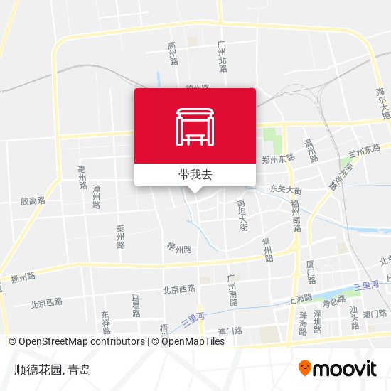 顺德花园地图
