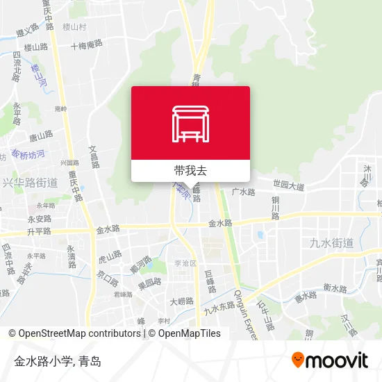 金水路小学地图