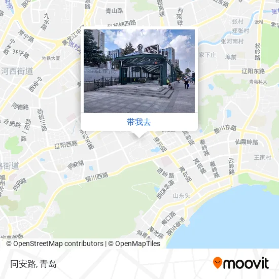 同安路地图