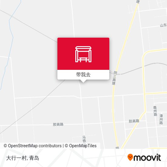 大行一村地图