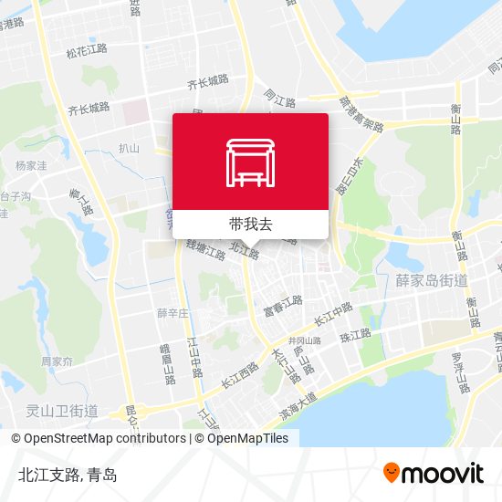 北江支路地图