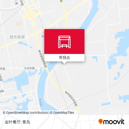 金叶餐厅地图