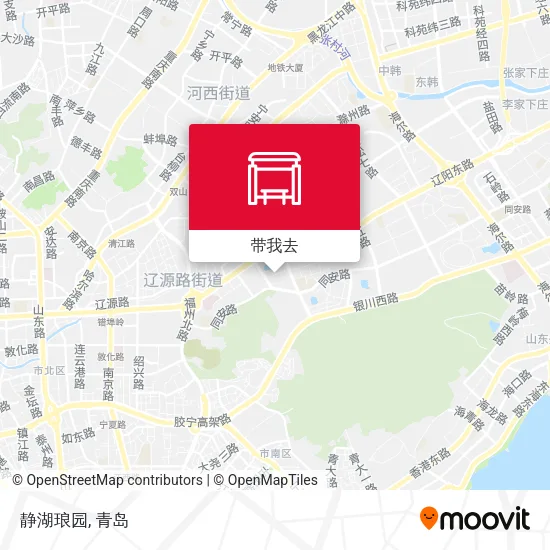 静湖琅园地图