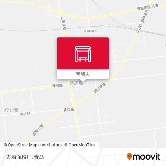 古船面粉厂地图