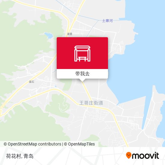 荷花村地图