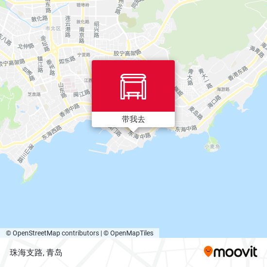 珠海支路地图