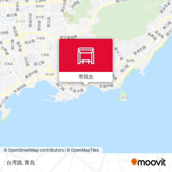 台湾路地图