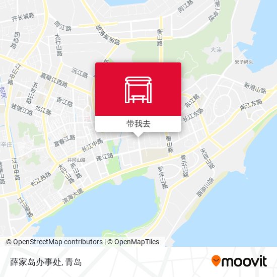 薛家岛办事处地图