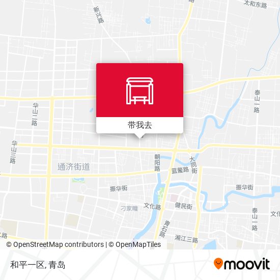 和平一区地图