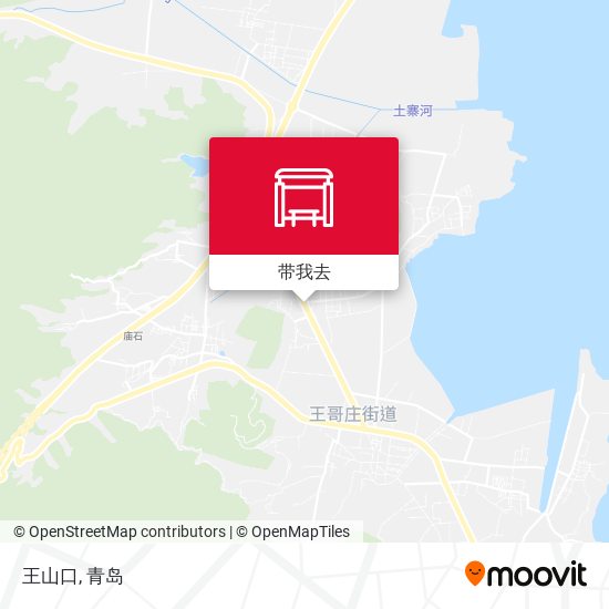 王山口地图