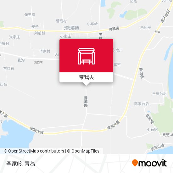 季家岭地图