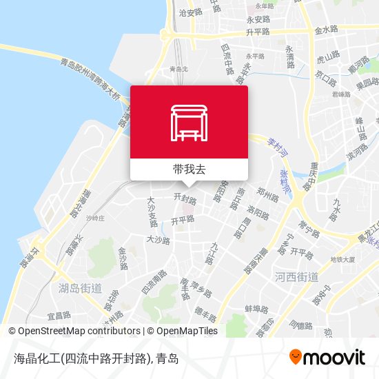 海晶化工(四流中路开封路)地图