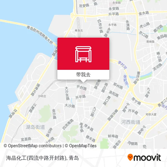 海晶化工(四流中路开封路)地图