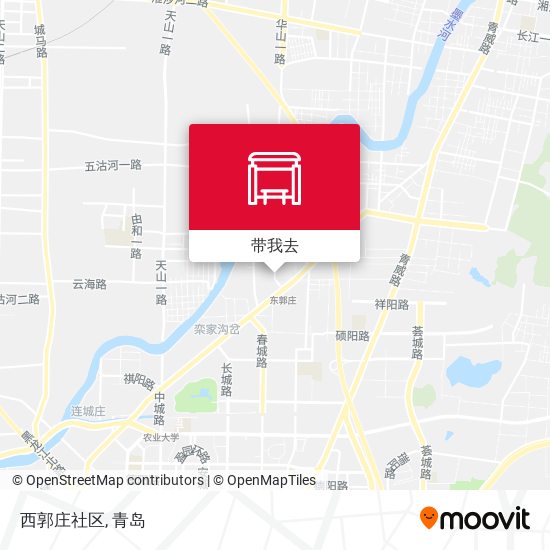 西郭庄社区地图